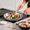 Premium Stainless Steel Cooking Pan Oven and Stovetop Safe, Round Shape, No Nonstick Coating Manufacturers, Suppliers in Sonipat