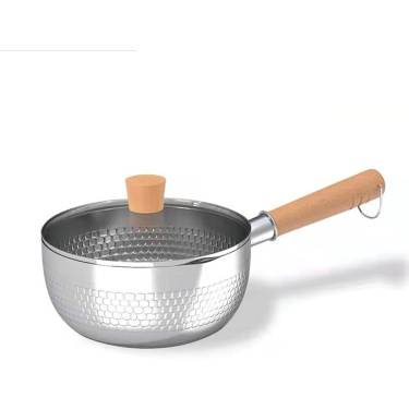 Premium Stainless Steel Saucepan Stylish Hammered Design, Non-Stick, Stovetop Ready, Easy Pour Manufacturers, Suppliers in Delhi