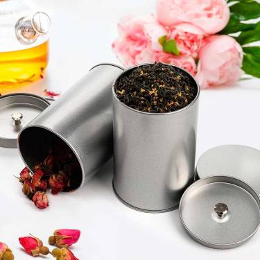 Round Metal Tea & Coffee Storage Tin – Airtight & Lightweight Canister Manufacturers, Suppliers in Sonipat