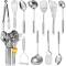 Rustproof Stainless Steel Kitchen Utensils Heat-Resistant, Dishwasher Safe with Hanging Loops Manufacturers, Suppliers in Delhi