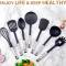 Silicone and Stainless Steel Kitchen Utensils and Black with Silver Handles High Heat Resistant Manufacturers, Suppliers in Delhi