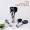 Silicone and Stainless Steel Kitchen Utensils and Black with Silver Handles High Heat Resistant Manufacturers, Suppliers in Delhi