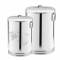 Silver Stainless Steel Kitchen Canisters – Round & Durable Multiple Sizes Manufacturers, Suppliers in Delhi