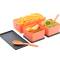 Stackable Food Storage Plastic Lunch Box Multi-Compartment, Detachable Containers, Secure Lid Manufacturers, Suppliers in Delhi
