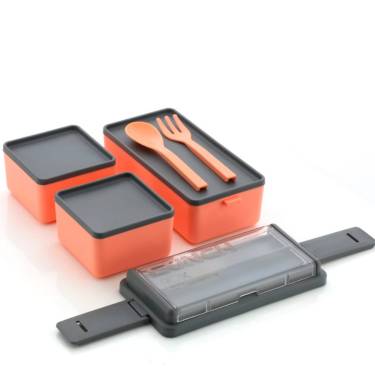 Stackable Food Storage Plastic Lunch Box Multi-Compartment, Detachable Containers, Secure Lid Manufacturers, Suppliers in Delhi