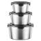 Stainless Steel Round Food Container – Portable Leak-Resistant & Dishwasher Safe Manufacturers, Suppliers in Delhi