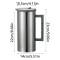 Stainless Steel Water Jug with Lid – 1.8L Large Capacity & Sleek Design Manufacturers, Suppliers in Delhi