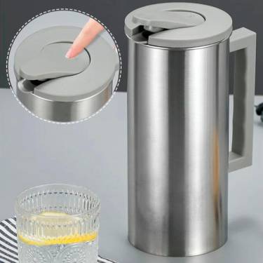 Stainless Steel Water Jug with Lid – 1.8L Large Capacity & Sleek Design Manufacturers, Suppliers in Delhi