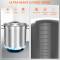 Steaming Stainless Steel Stock Pot Perfect for Boiling and Brewing with Even Heat Distribution Manufacturers, Suppliers in Delhi