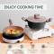 Superior Brown Granite Non Stick Cookware Set with Glass Lids – Easy to Clean and Highly Durable Manufacturers, Suppliers in Delhi