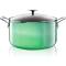 Superior Quality Green Non Stick Stock Pot Granite Coated, Aluminum Build, Stovetop and Long-Lasting Performance Manufacturers, Suppliers in Delhi