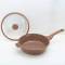 Sustainable Non Stick Wok Cookware Set with Bakelite Handle and Glass Silicone Cover Manufacturers, Suppliers in Delhi