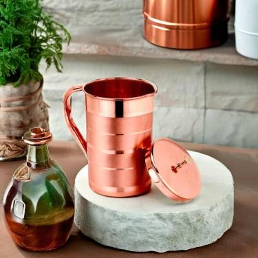 Timeless Copper Water Jug – Ayurvedic Health Benefits in a Classic Design Manufacturers, Suppliers in Delhi