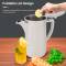 Timeless Stainless Steel Water Pitcher – Elegant Round Design with Lid Manufacturers, Suppliers in Delhi