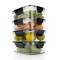 Transparent Plastic Storage Box – Black Clip Lock Airtight Seal Durable & Reusable Manufacturers, Suppliers in Delhi