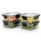Transparent Plastic Storage Box – Black Clip Lock Airtight Seal Durable & Reusable Manufacturers, Suppliers in Delhi