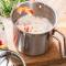 Versatile Polished Stainless Steel Saucepan Glass Lid, Perfect for Sauces, Noodles and More Manufacturers, Suppliers in Delhi