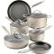 Versatile Silver Hard Anodized Cookware Set Premium Aluminum for Stainless Steel with Glass Material Manufacturers, Suppliers in Delhi