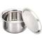 Versatile Stainless Steel Cooking Tope Deep Round Design, Polished Silver Finish, Stovetop and Dishwasher Safe Manufacturers, Suppliers in Delhi