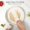 Versatile White Non-Stick Frying Pan – Smooth Surface Induction, Gas and Electric Stove Ready Manufacturers, Suppliers in Delhi
