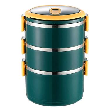 Yellow Stainless Steel Insulated Food Container – Leakproof & Portable Manufacturers, Suppliers in Delhi